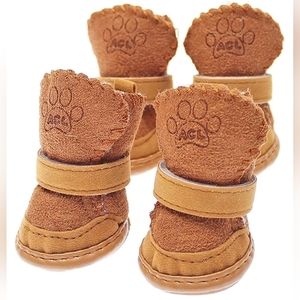 Faux Suede Booties for Small Breeds